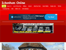 Tablet Screenshot of ickenham.co.uk
